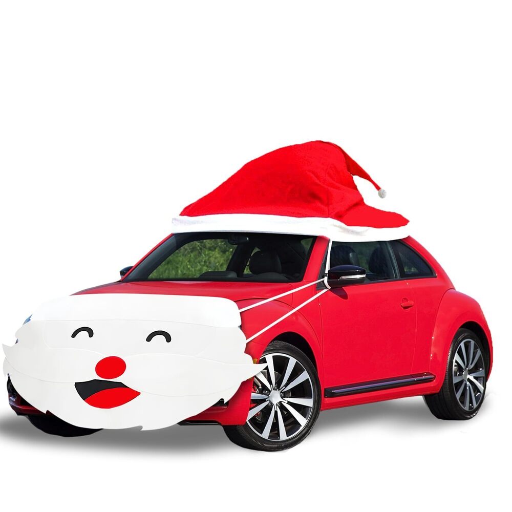 3482 18 ft Giant Christmas Decorations for Car Santa Hat - Christmas Car